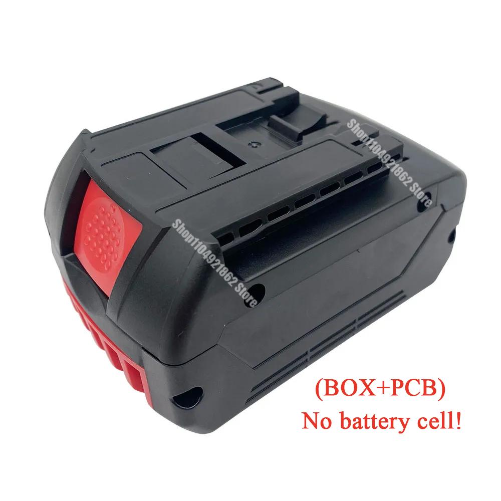 10 Cells 18650 Li-ion Battery Storage Box Plastic Case PCBA Protection Circuit Board for Bosch 18V BAT618 Battery Shell Housings