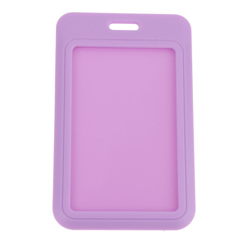 1 шт. Двусторонняя обложка для кредитной карты, жесткие пластиковые держатели для бейджей с прорезью для бейджа для персонала мероприятия, держатель для удостоверения личности, ремешок для пропуска