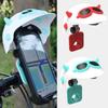 Motorcycle Mobile Phone Small Helmet Holder Waterproof Bicycle Navigation Mobile Phone Sunshade Holder Retro Helmet Bracket