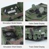 1:32 Leopard2 T-90 M4 Основной Боевой Танк Тигр Тяжелые Танки Модель Игрушечная Машинка Звук Свет Спрей Модели Военной Техники для Мальчиков Детей