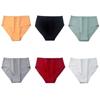 High Waist Panties Cotton Briefs Women Pantys Female Underpants Solid Color Pantys Intimates Plus Size Lingerie M-2XL