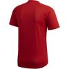 adidas Футболки мужские бордовые с круглым вырезом умеренного прямого кроя FL4620