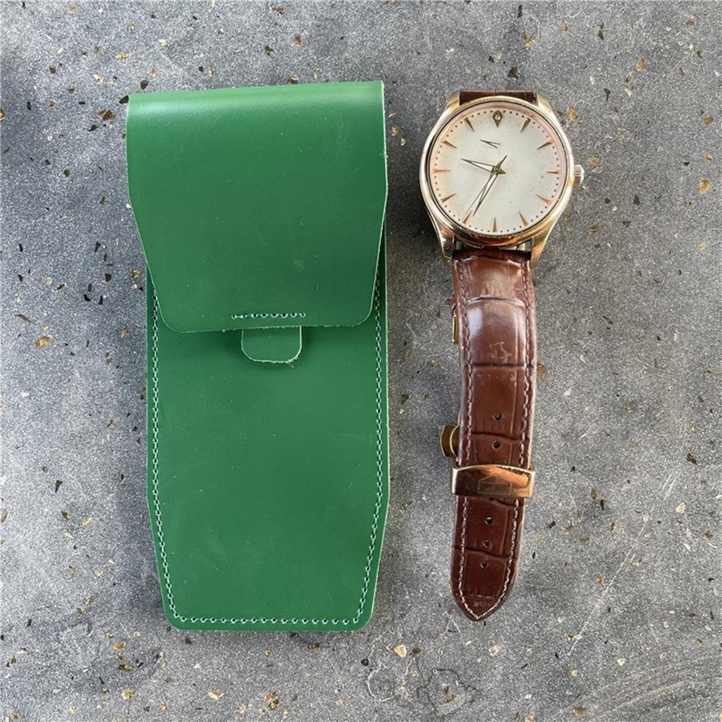 Портативный чехол для хранения часов из искусственной кожи с несколькими слоями и организованными отделениями, аксессуар для путешествий и бизнеса