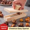 Manual Nut Opener Wooden Chestnut Opener Heavy Duty Walnut Plier Opener Tool For Walnuts Chestnuts Pecans Hazelnuts Almonds