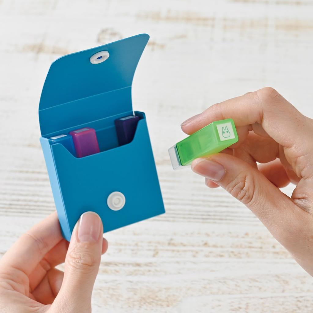 Беверли Студия Гибли Мой сосед Тоторо Штамп Мини Мини Штамп Бирюзовый MI4-016