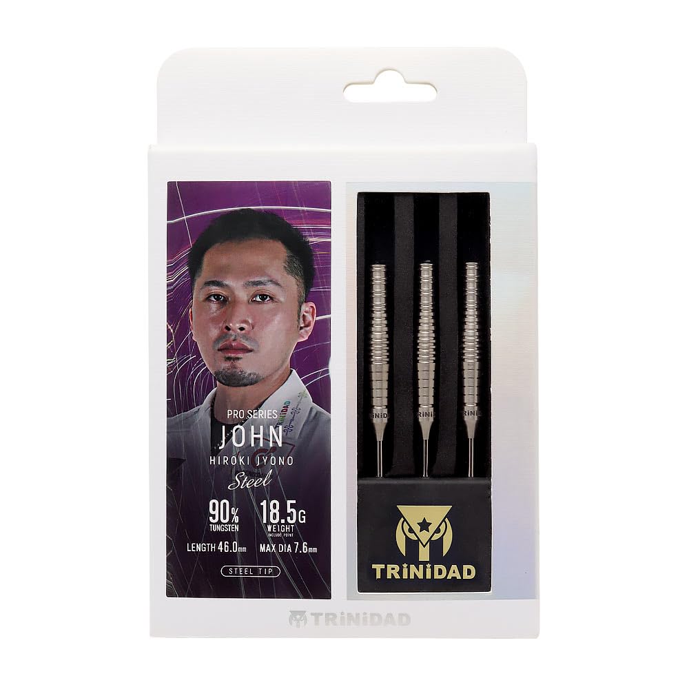 TRiNiDAD PRO Trinidad Pro JOHN John STEEL Hiroki Jono Player Model Dart Barrel Dart Set