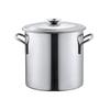 Stainless Steel Soup Pot with Lid Large Commercial Cooking Pot for Soup Stew Seafood Multifunctional Induction Cooker