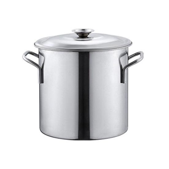 Stainless Steel Soup Pot with Lid Large Commercial Cooking Pot for Soup Stew Seafood Multifunctional Induction Cooker