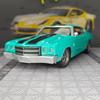 ОСО 1:24 Имитация Chevrolet Chevrolet 454 1970 сплавная модель суперкара с открывающимися дверями, звуком и светом, автомобильные украшения