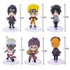 Naruto Figures Anime Model Sasuke Kakashi Gaara Sakura Q Version PVC Cute Doll Kids Gift Bulk Buy Lots Toys