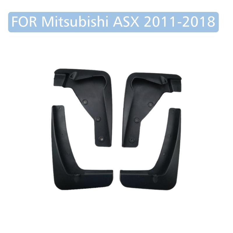 Передние и задние 4 шт. для Mitsubishi ASX 2011-2018, брызговики, брызговики, автомобильные аксессуары