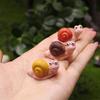 1/3Pcs Snail Statue Resin Ornament Courtyard Garden Decor Bonsai Statues Sun-Resistant Weather-Proof Resin Snail Sculpture