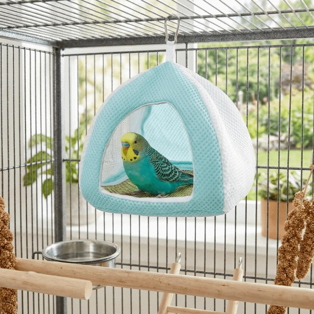 Soft Parrot Sleeping Tent Breathable Mesh Bird Swing Hammock Parrot Birdhouse Pet Habitat