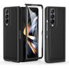 Чехол из углеродного волокна без отпечатков пальцев для Samsung Galaxy Z Fold 4 Fold4 Fold3 Fold2 5g Fold 3 2, защитная пленка для стекла, чехол