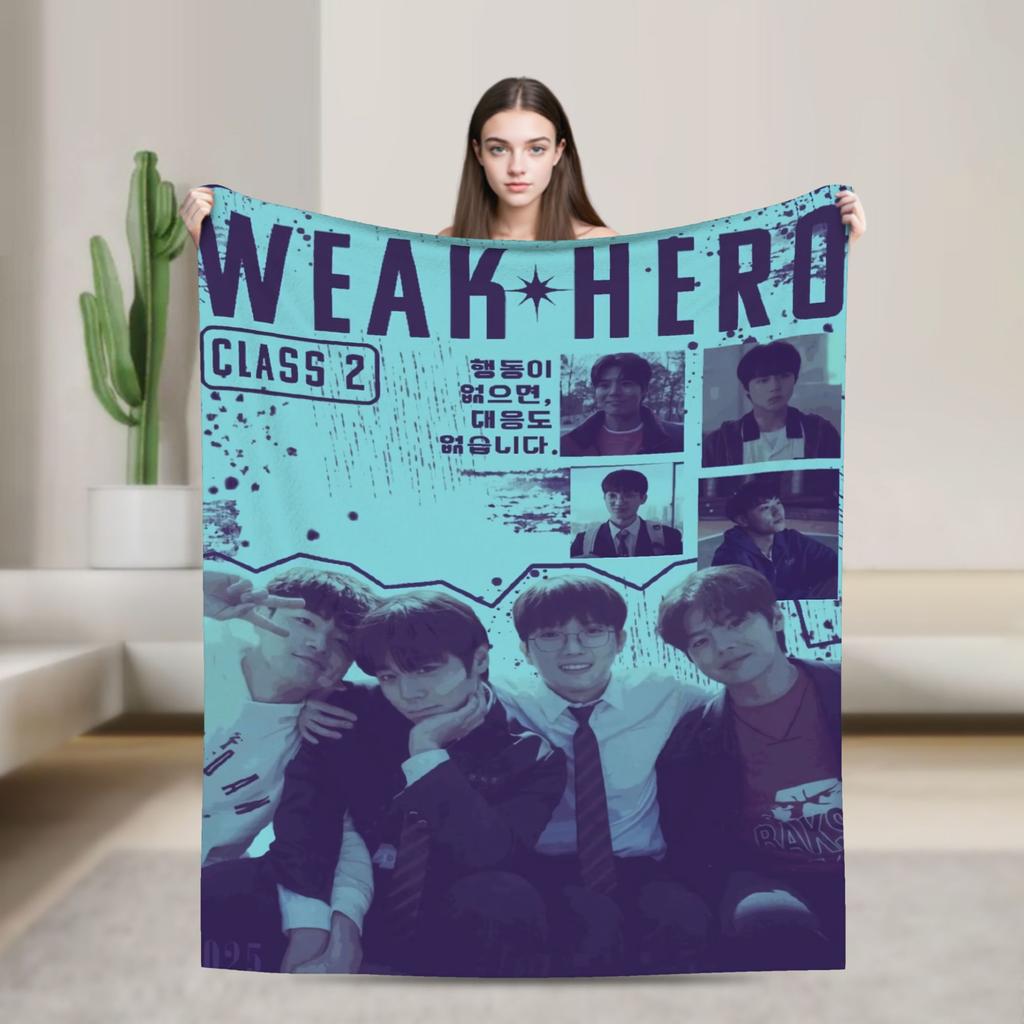 Класс Слабый Герой (3) Супер Теплое Одеяло Детское Взрослое Плюшевое Одеяло Принт Домашний Декор Фланелевое Покрывало Покрывало для Дивана-Кровати