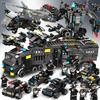 1560pcs City Police Station Building Blocks Bricks City SWAT Team Truck Blocks Educational Toy for Boys Children