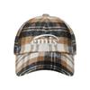 Emis MULTI COLOR CHECK BALL CAP-ORANGE