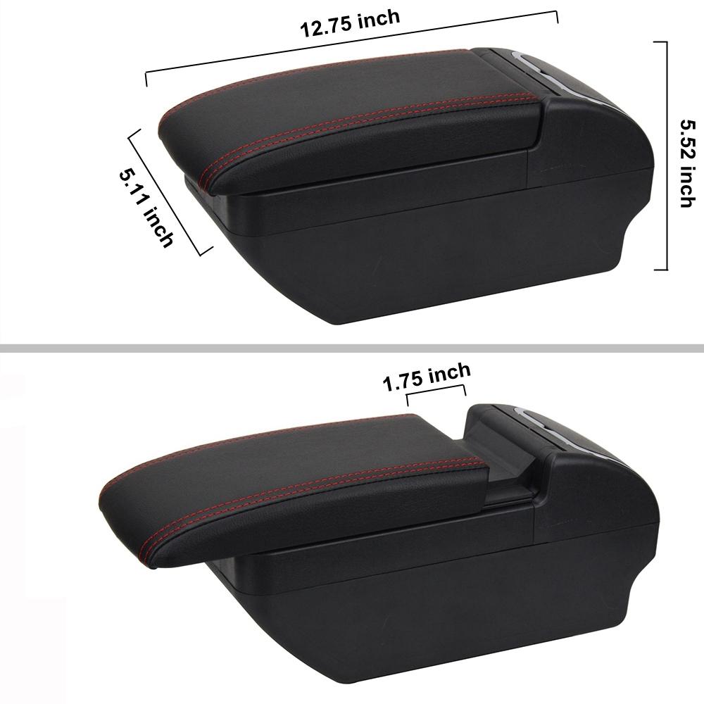 Автомобильный подлокотник для Suzuki Sx4, подлокотник, модернизированный ящик для хранения, автомобильные аксессуары, выдвижной