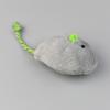 5 Pcs Plush Mouse Cat Toy Interactive Stuffed Mouse Kitty Chew Toy Cat Teeth Cleaning Mice Toy for Indoor Cats
