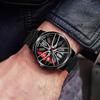 Automatic Movement Quartz Watch Men's Waterproof Wheel Style Non-mechanical Watch