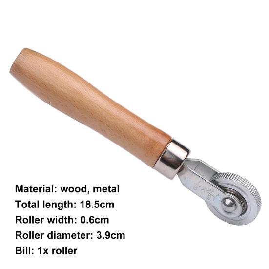 Плоский ролик покрышек, гладкая прокатка, стабильная деревянная ручка, антикоррозионная мастерская по ремонту шин