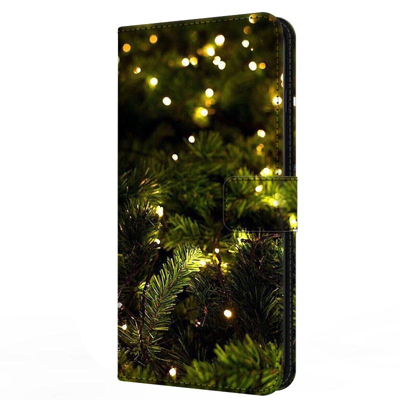 Чехол для Xiaomi Poco F7 F 7 с подставкой-книжка из кожи Merry Christmas Магнитный кошелек-защита Redmi Turbo 4 Pro