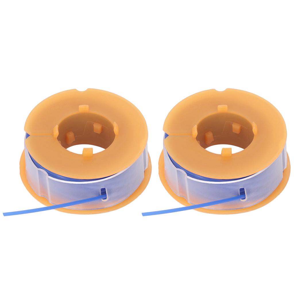2Pcs Lawn Mower Spool Line Nylon Trimmer Accessories Replacement Fit for BOSCH ART 30 ART 30FA Blue