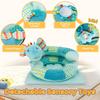3 In 1 Baby Tummy Time Mat Support Seated Pillow Infant Newborn Toys Sensory Developmental Playmat Gift for Babies Girls Boys