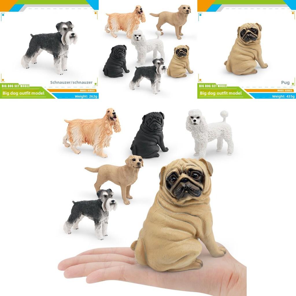 Realistic Dog Model Pvc Collectors Pet Figurine For Home Decor And Gift Ideas