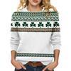 LXF-YT52-Saint Parkrit pullover sweater European and American spring and autumn long-sleeved explosion Fair Island