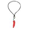 Simple Simulated Chili Necklace Cute Simulated Vegetable Collar New Red Pepper Pendant Necklace