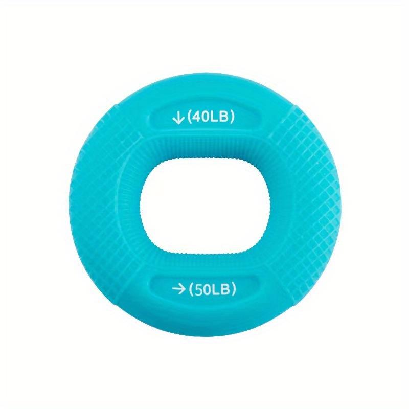 Build Muscle Strength In Your Hands with This 20 To 80 Lb Hand Muscle Training Silicone Ring. Perfect for Home Gyms