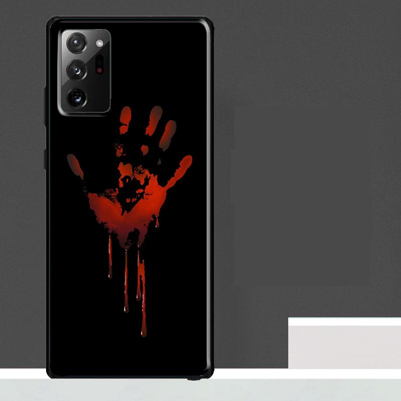 Bloody Hand Case For Samsung Galaxy S23 S24 S25 Ultra S9 S10 S20 S21 S22 Plus S23 FE S25 FE Phone Cover