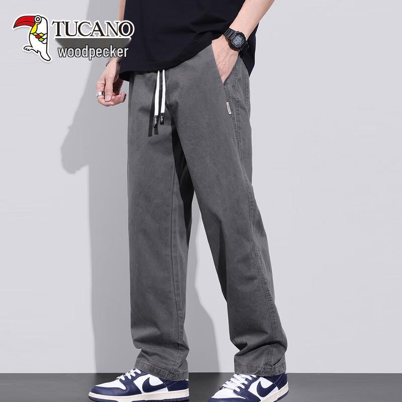 TUCANO Men's Straight Fit Casual Work Pants