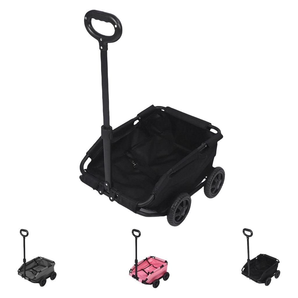 Коляска для домашних животных многофункциональная складная 4-колесная выдвижная тележка для домашних животных портативная для кемпинга на открытом воздухе путешествия