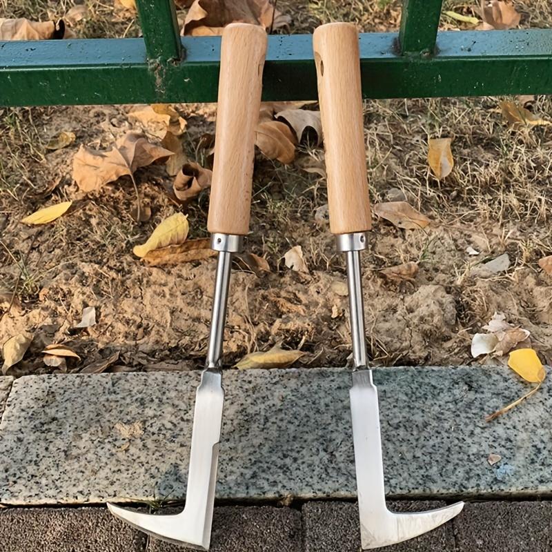 Эргономичный ручной инструмент для прополки — ручка из бука для газонокосилки и удаления трещин на дорогах