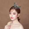 Европейское барокко, ретро-сплав, тиара со стразами, свадебная круглая корона, дворцовая корона, свадебные украшения