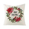 Мультфильм олень венок принт дома пледы наволочка Чехлы Рождественский декор