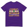 Combat Desert Storm Veteran Persian War Service Ribbon TShirt