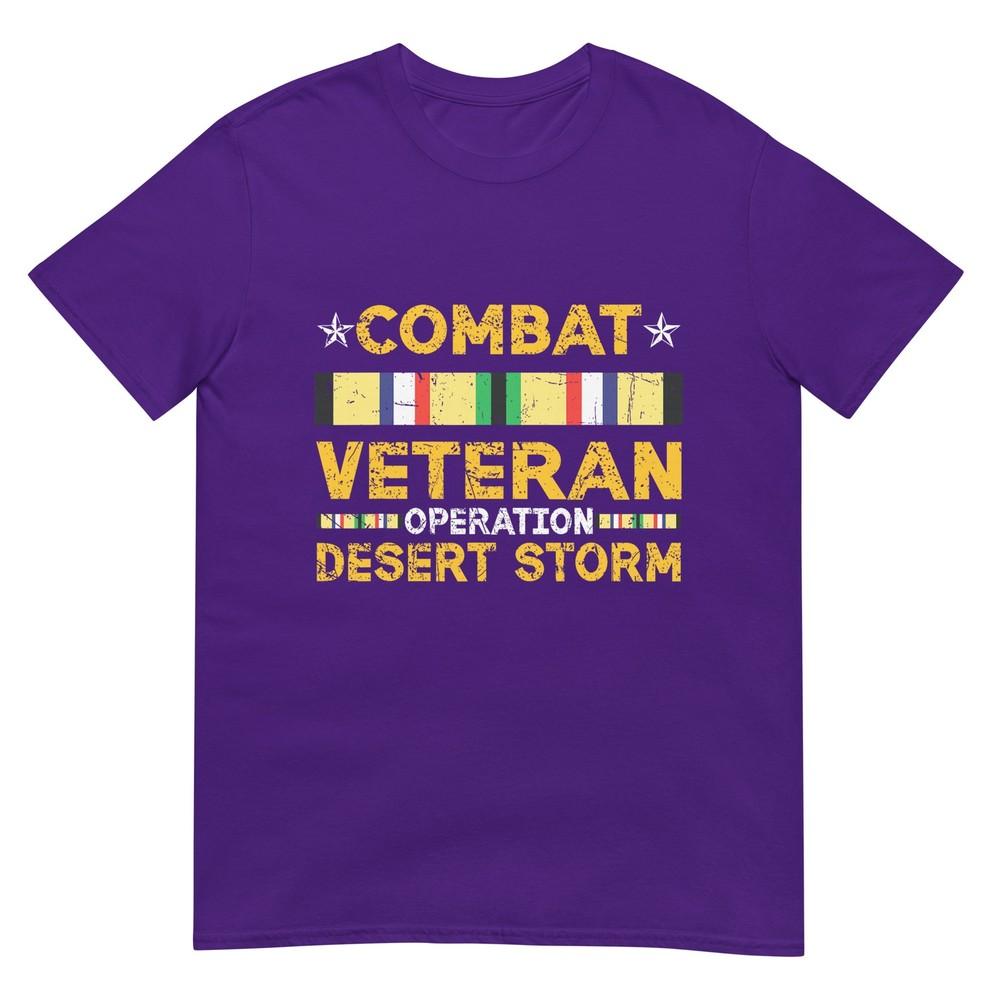 Combat Desert Storm Veteran Persian War Service Ribbon TShirt
