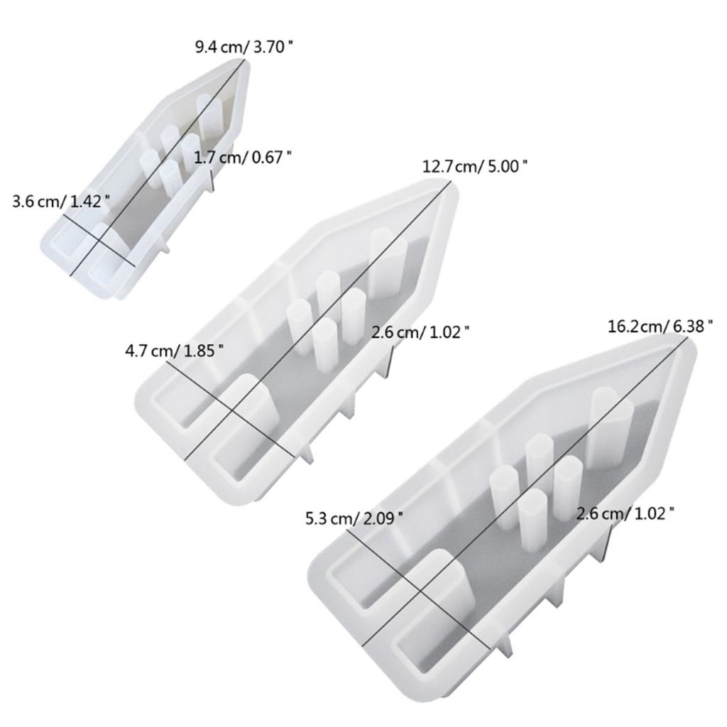 3 Pcs House with Window Candle Mould Handmade Houses Silicone Mold Epoxy Resin Mould DIY Scented Candle Making Molds