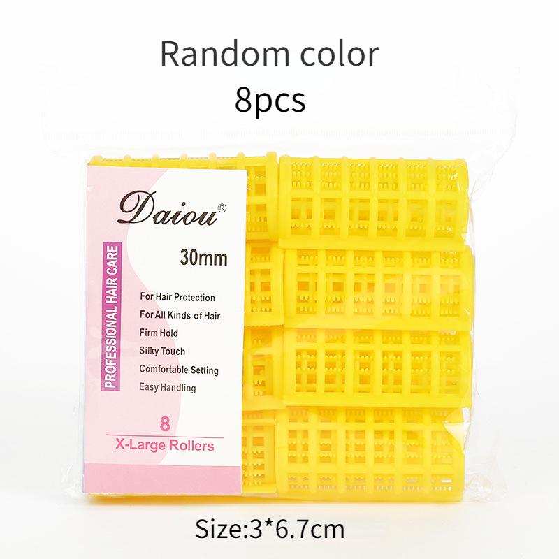 6-14 шт./компл., термобигуди для волос, ролики с большой ручкой, зажимы для ленивых бигуди, парикмахерские инструменты для укладки волос «сделай сам», для женщин, разные цвета