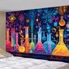 1pc Science Lab Chemistry Backdrop Banner - Party Decor - Theme For Birthday Home Photo Booth - No Power Required Indoor Outdoor Decor