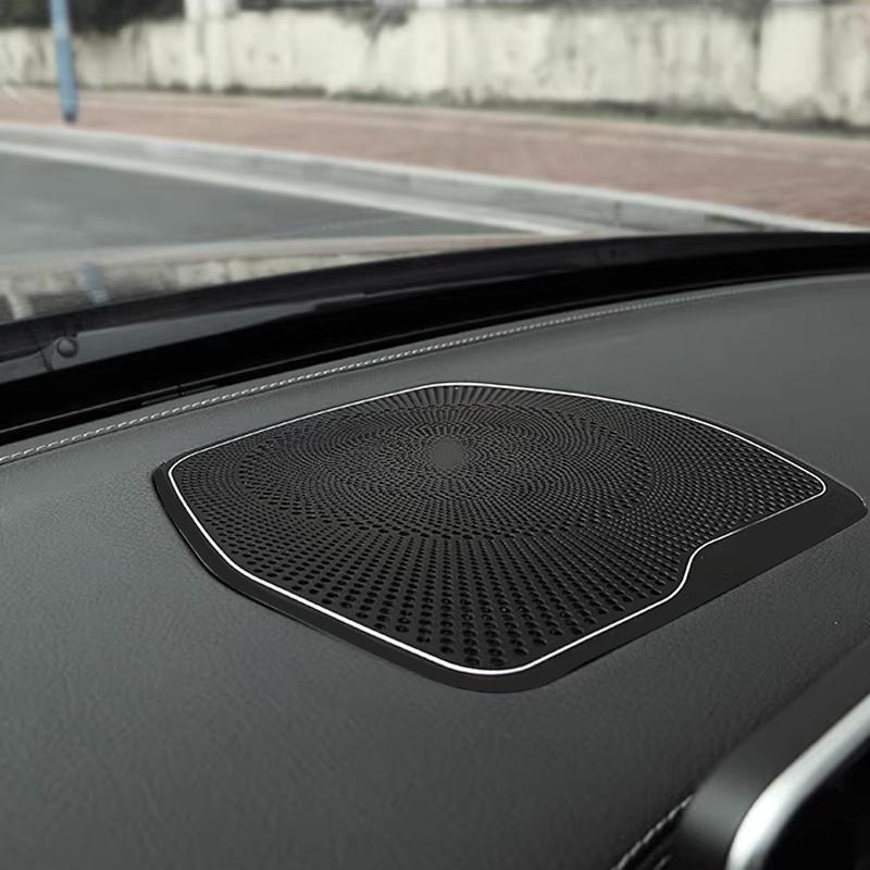 Car Audio Speaker Cover Door Speaker Cover Horn Trim Accessories For Mercedes-Benz C-Class W205 GLC X253 2016-2021