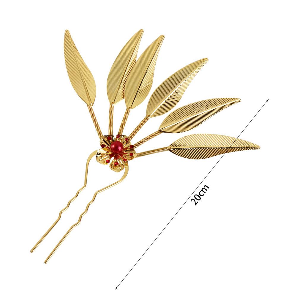 Инструмент для дизайна прически U-образная шпилька Древний стиль Головной убор Металлические палочки для волос Тайский головной убор