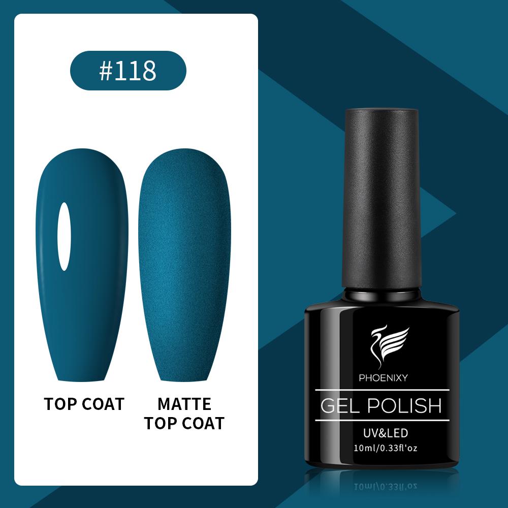 PHOENIXY 10 мл Гель-лак Полуперманентный Гель-лак Цвет Замачиваемый УФ LED Гель Материал для Нейл-арта