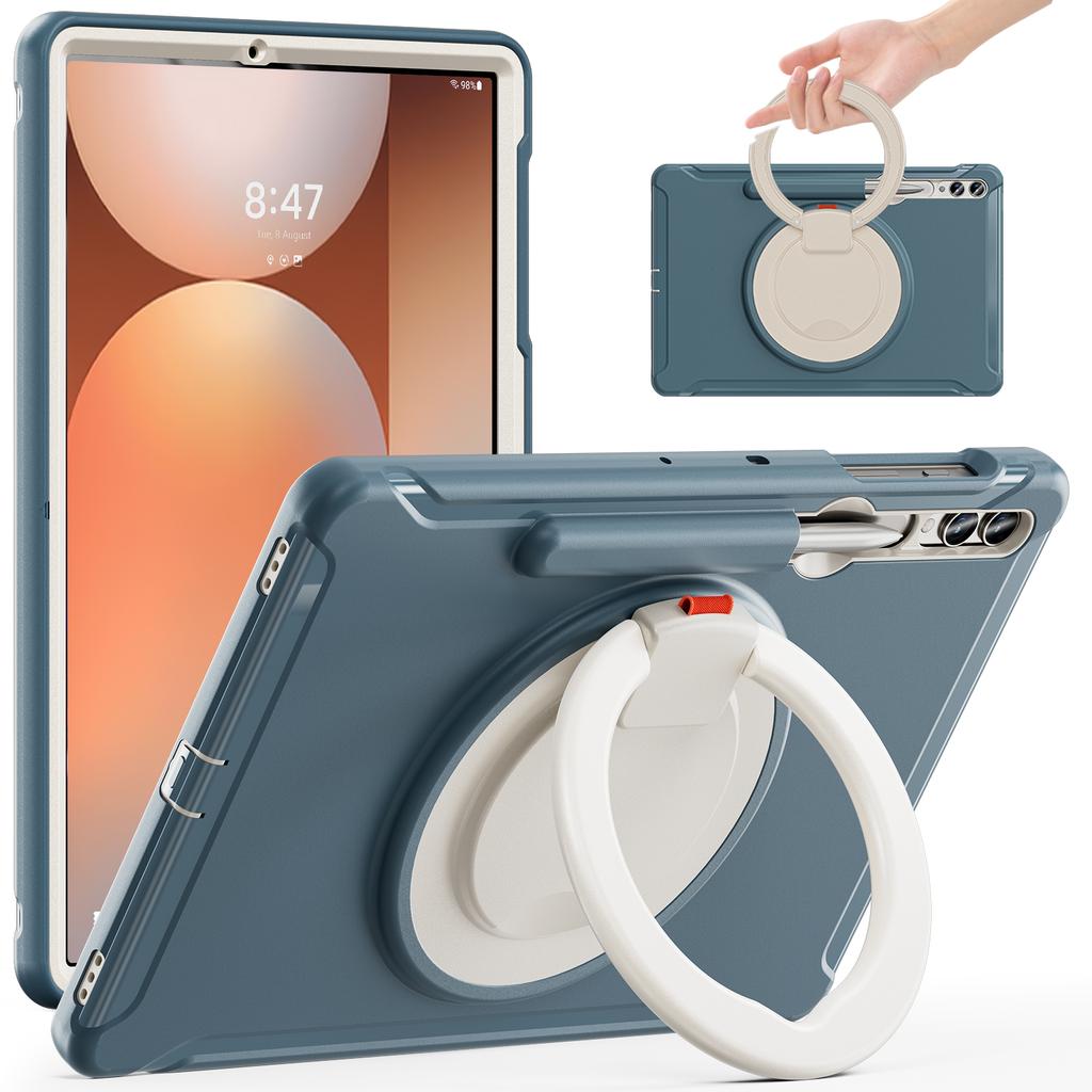 Для Samsung Tab Чехол S10 Lite S9 FE S8 S7 Plus S6 A11 A9 A8 S7fe A7 Lite A11+ A9+ Ручка Подставка Жесткие Чехлы для Планшета Обложка Funda