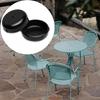 16/20/32PCS Plastic Furniture Feet Caps Outdoor Chair Glides  Indoor Outdoor Furniture