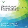 Statistics for People Who Hate Statistics Paperback Seventh Edition