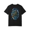 Catfish Diving Graphic T-Shirt Black Back Print Comfort Colors 1717